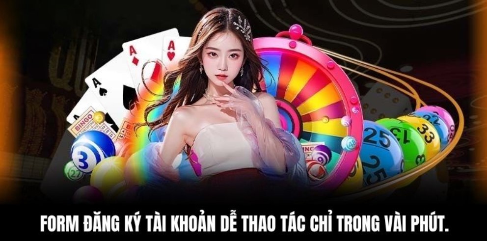 Form đăng ký tài khoản ngắn gọn, dễ thao tác chỉ trong vài phút.